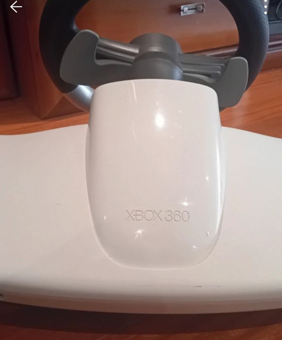 Xbox 360 Volante + travões + jogo