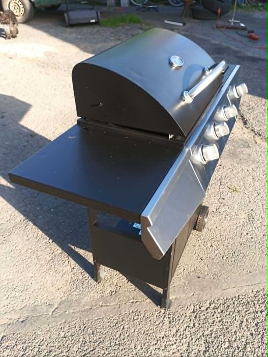 Grill gazowy LEHMANN z dodatkowym palnikiem