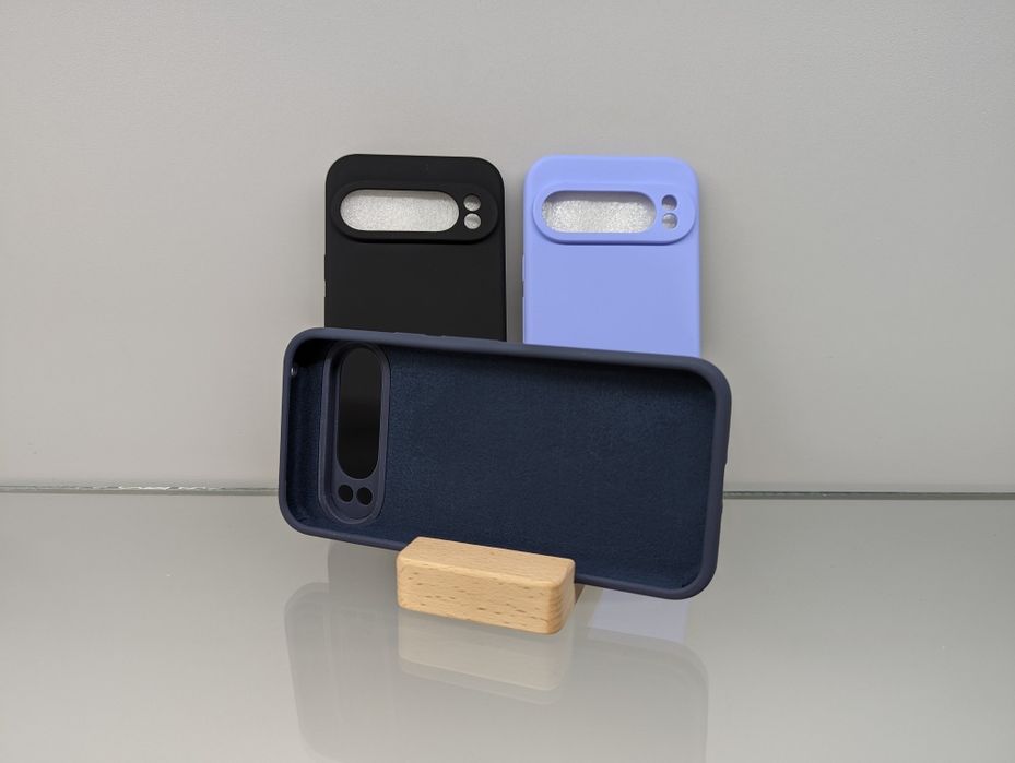 Google Pixel 9 Pro XL Противоударный чехол микрофибра WAVE Чохол софт