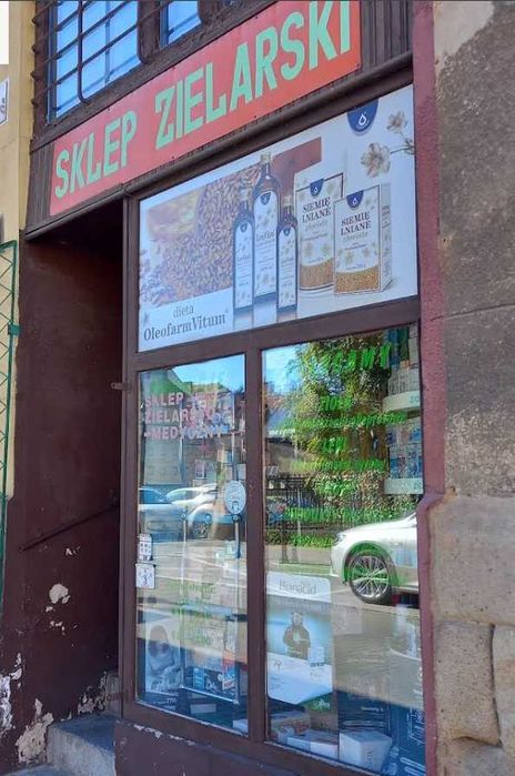 Dochodowy sklep zielarsko-medyczny – Bochnia, centrum