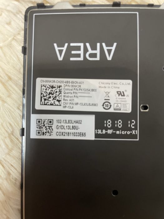 Клавіатура Dell Latitude для ноутбуків