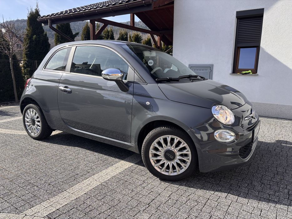 Fiat 500 1.0 hybrid,city, elektr, lift, 2xopony, stan bardzo dobry