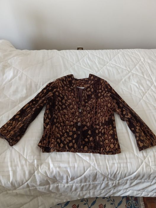 Casaco senhora em algodão