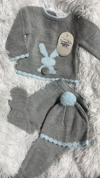 Conjunto de malha de bebe 3m maiorista