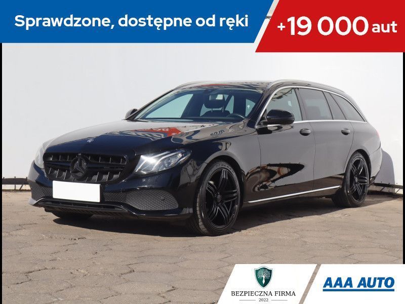 Mercedes-Benz Klasa E E 220 d, 194 KM, Automat, Skóra, Navi, Klimatronic, Tempomat,
