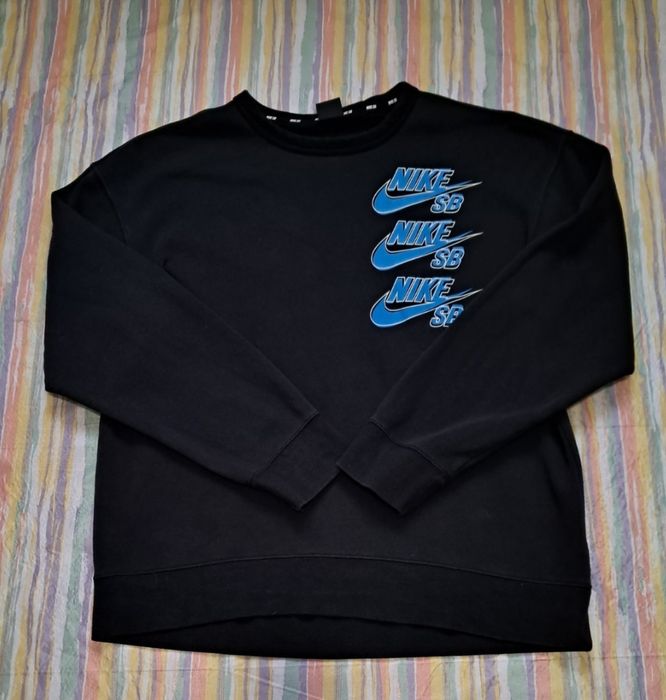 Чоловічий світшот/кофта Nike SB Fleece Triple Stack Crewneck Sweatshir