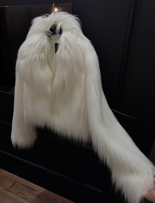 Шуба Zara искусственный мех