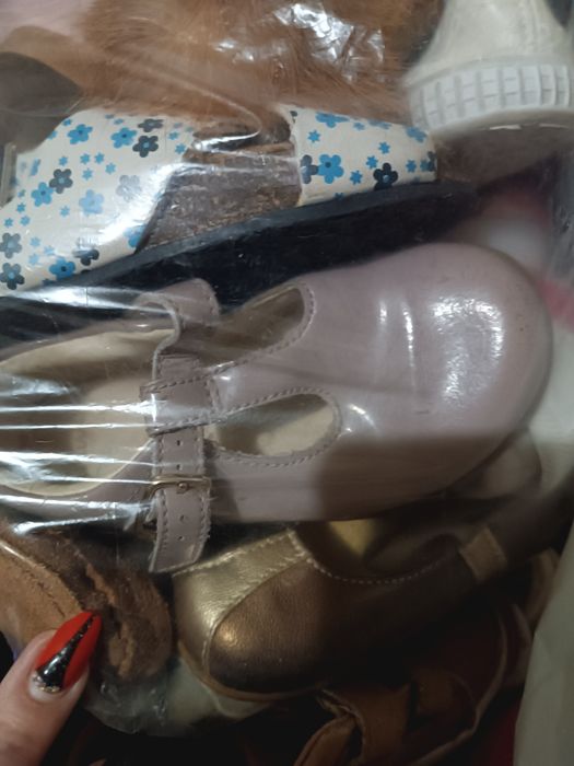 Пакетик обуви для девочки 1-1,5 годика