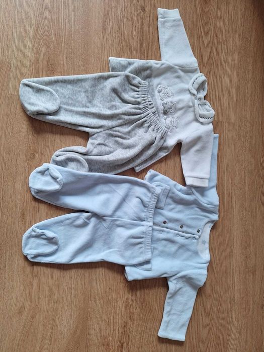 Roupa 1-3meses menino + brinquedos