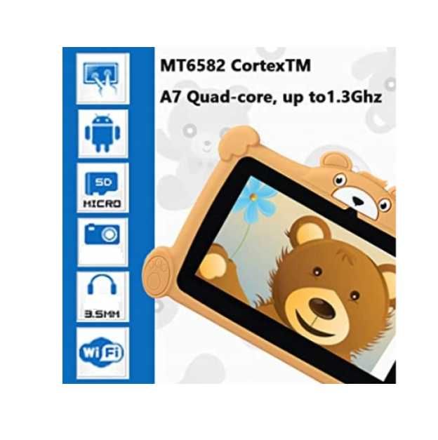 Tablet ATOUCH K96 edukacyjny 7" Bluetooth 3/32GB jasnobrązowy ttst1115