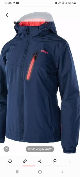 Kurtka narciarska damska 164/170 (S) Brugi