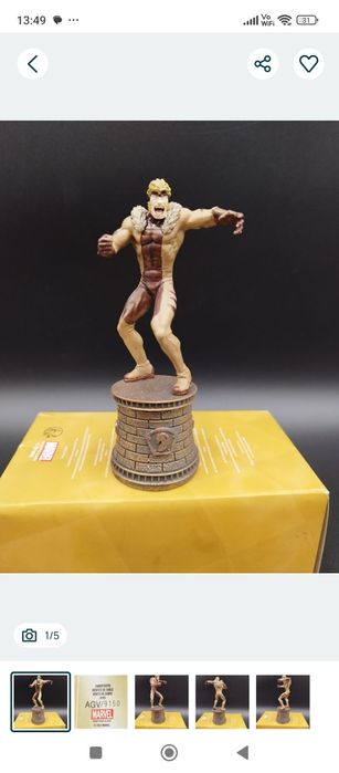 Zestaw siedmiu figurek Marvel