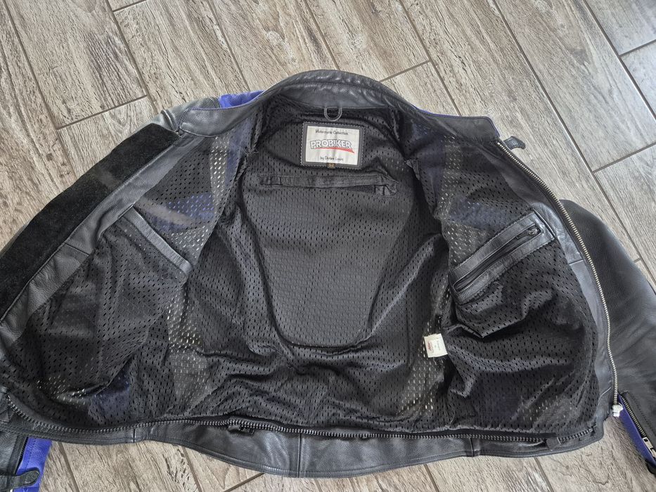 J.nowa kurtka skórzana na motor Probiker roz.52