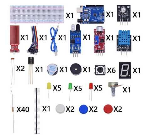 Kit de iniciação arduino uno r3