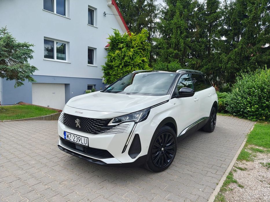 Peugeot 5008 1.6 PureTech (180KM) GT, LIFT, SERWIS, dokumentacja, VAT-23.
