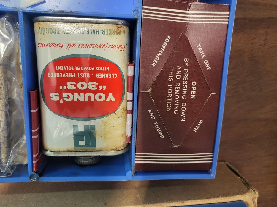 Estojo de limpeza carabina