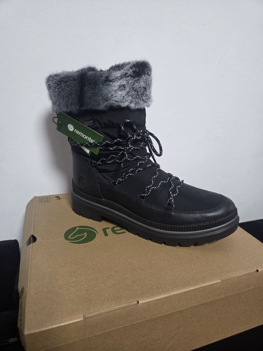 Buty remonte czarne nowe rozm. 43 męski zimowee