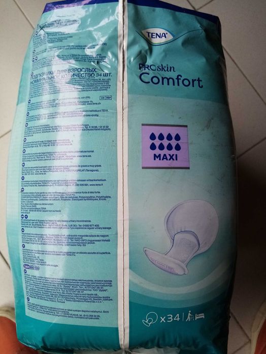 Pensos para adulto com 34 unidades (TENA)