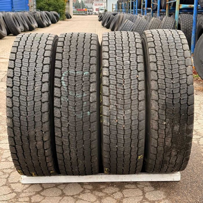 315/80R22.5 CONTINENTAL HDW2 SCANDINAVIA 12-15mm komplet NAPĘD TK585
