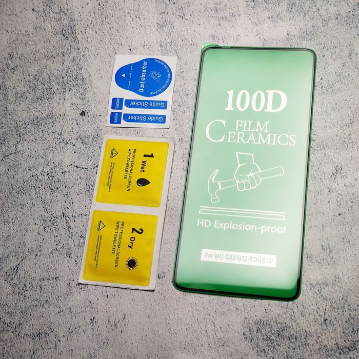 Керамічне скло-плівка для Motorola Moto  G52 G72 G82 Моторола Edge 30