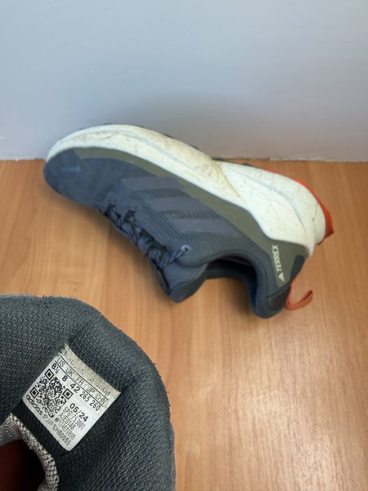 Кроссовки Adidas TerrexTrailmaker Gore-Tex размер 42 оригинал мужские спортивные треккинговые адидас серые бег run
