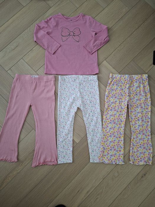 Zestaw dla dziewczynki pepco,h&m 98/104
