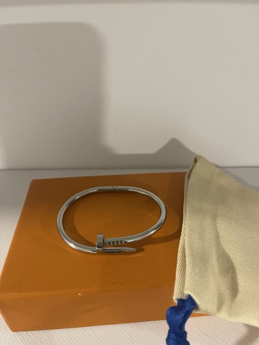 Pulseira Cartier prateada