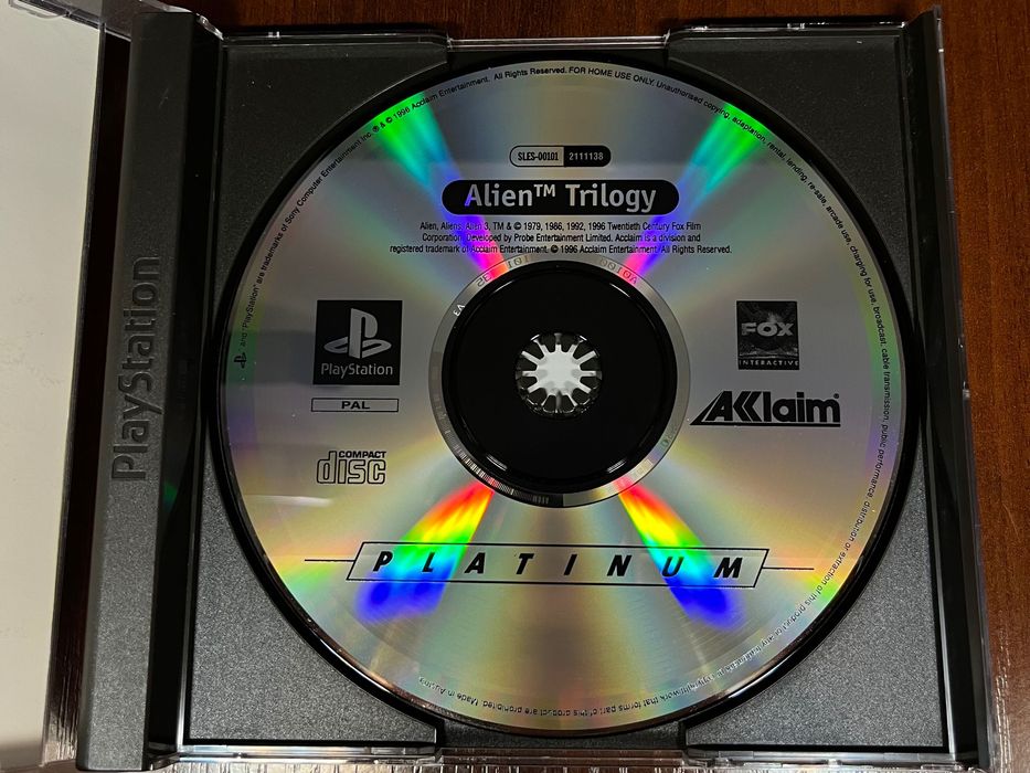 Alien Trilogy PS1 Playstation 1