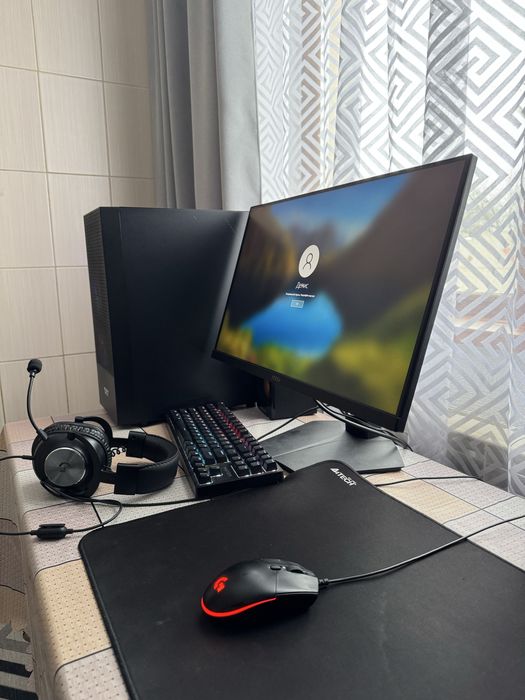 ПК + MSI 180Hz монітор