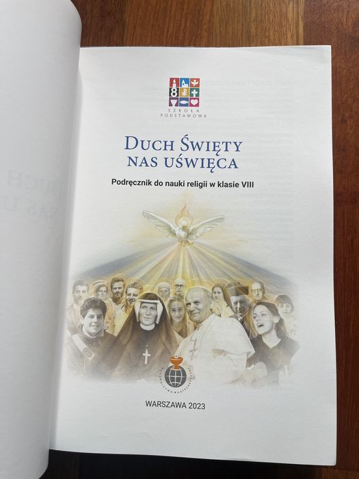 Podręcznik do nauki religiiw klasie VIII