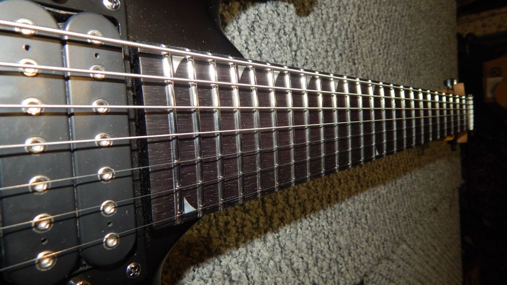 Заряджений семи струнний Jackson js22 7 dimarzio , Сталеві ладиl