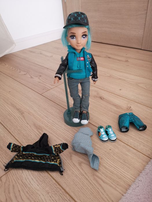 MGA Rainbow High Fashion Doll Teal Boy River Kenda