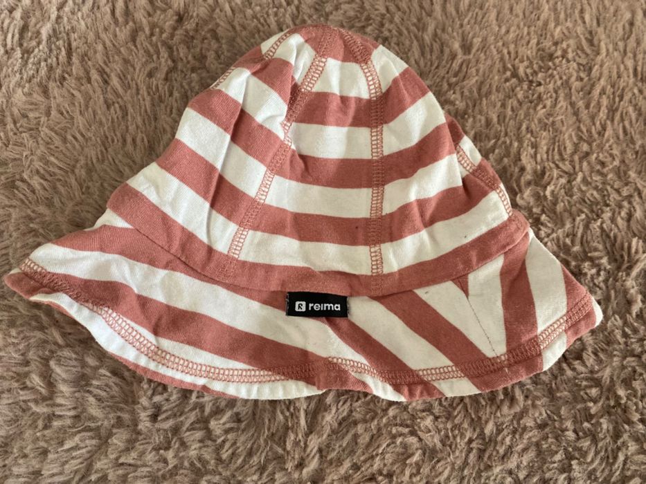 Kapelusz rema bawełniany dwustronny 6-12 miesięcy