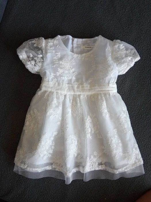 Sukienka i bolerko do chrztu roz. 62
