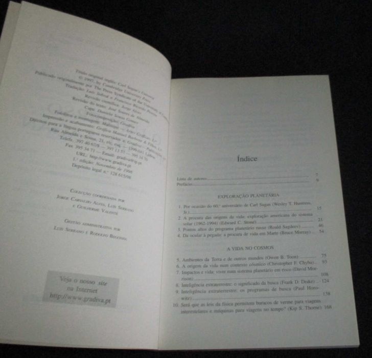 Livro O Universo de Carl Sagan O Volume de Homenagem