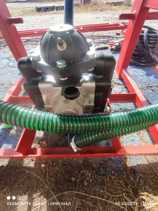 Насос BIARDZKI,AGROPLAST 120,130л.х до оприскувача Алюмінневий Поршень