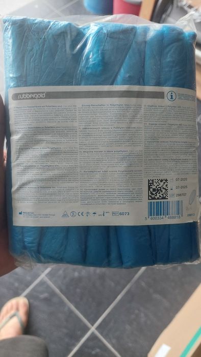 Manguitos Descartáveis Rubbergold – Profissional | Novo