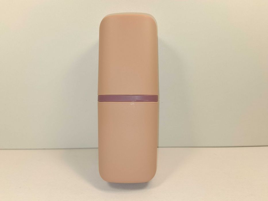 N017 Pudełko Etui Na Szczoteczkę Do Zębów Lub Sztućce Podróżne Beżowe