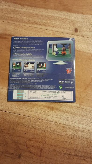 Dvd video Miffy e os amigos