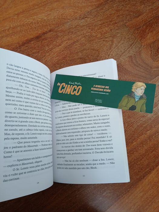Os cinco e os contrabandistas, Enid Blyton