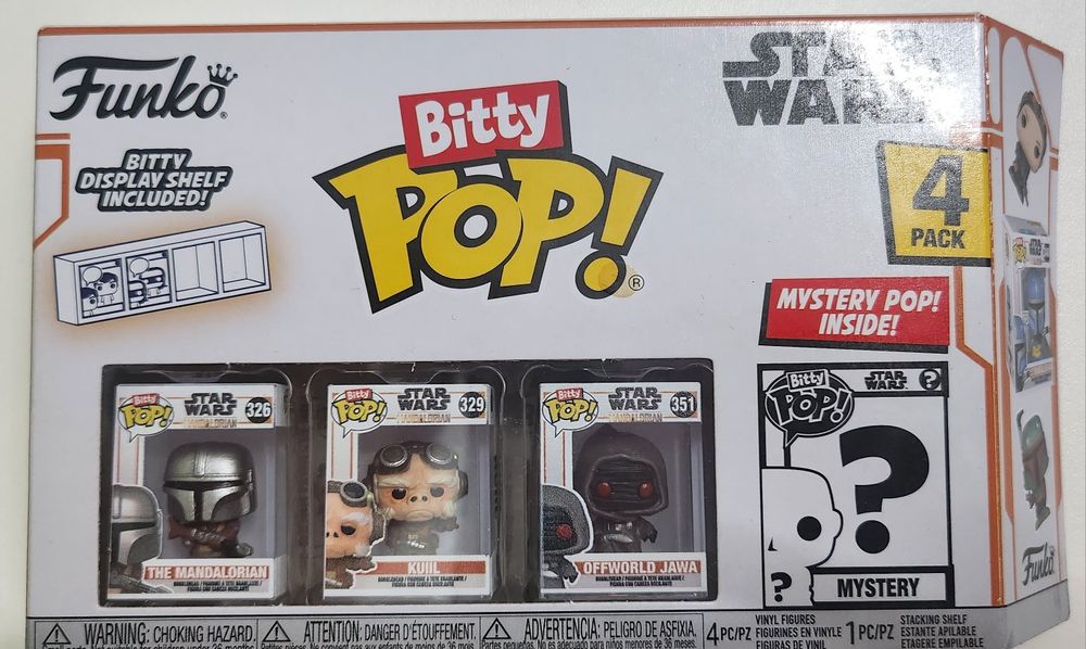 Grogu, Baby Yoda. Figurka Bitty POP Funko. Star Wars. Nowa