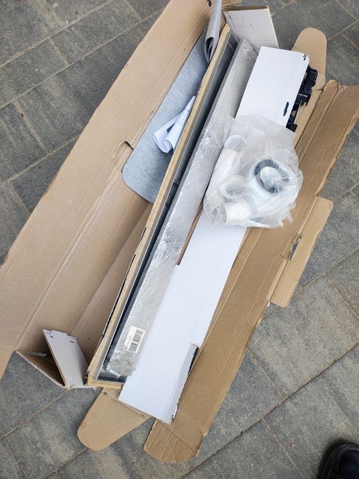 Odpływ liniowy radaway do zabudowy płytkami 85cm z syfonem