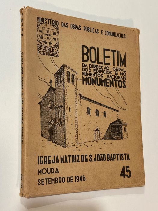 Boletim da DGEMN - Igreja Matriz de S. João Baptista – Moura (45)