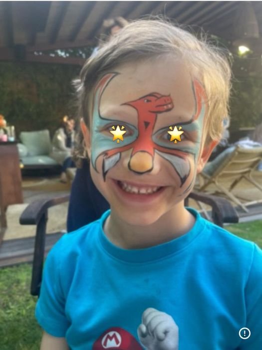 Pintura Facial infantil.