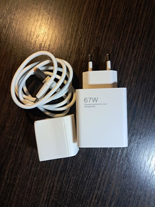 Usb блочок - швидка зарядка для телефона 67w