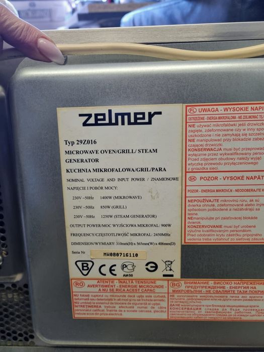 Kuchenka mikrofalowa. Zelmer