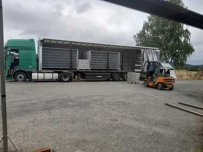 Ogrodzenie Ażurowe Tymczasowe Budowlane z Transportem i Fakturą