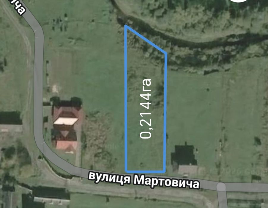 Продається земельна ділянка 0,2144