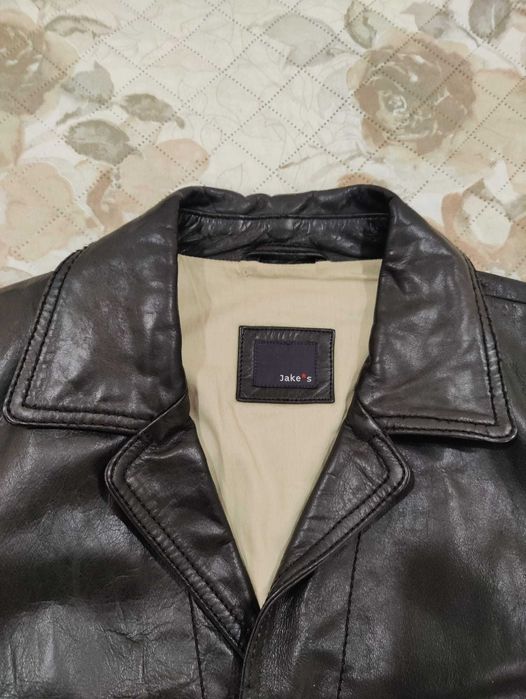 Casaco em pele genuína Jackes's tam. XL em excelente estado