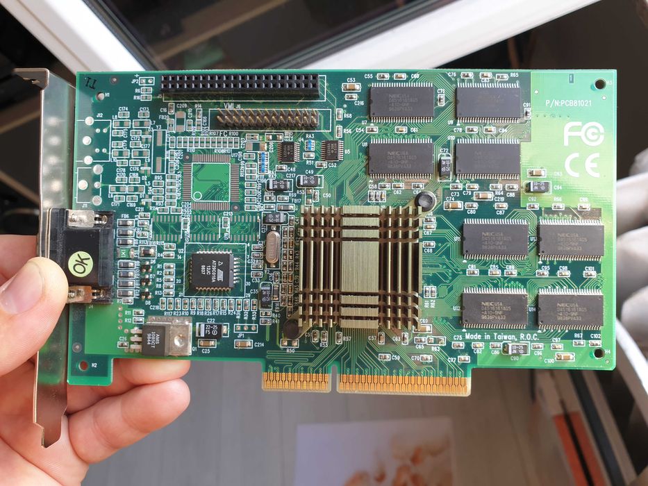 3Dfx VOODOO BANSHEE 16MB 3DeMON PV810 DCS ProVideo 16MB AGP sprawna